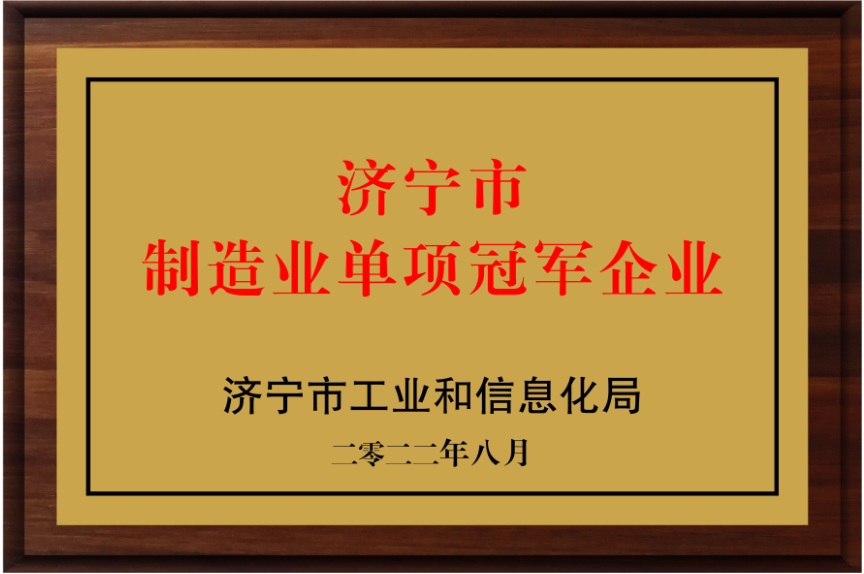 制造業(yè)單項(xiàng)冠軍企業(yè)